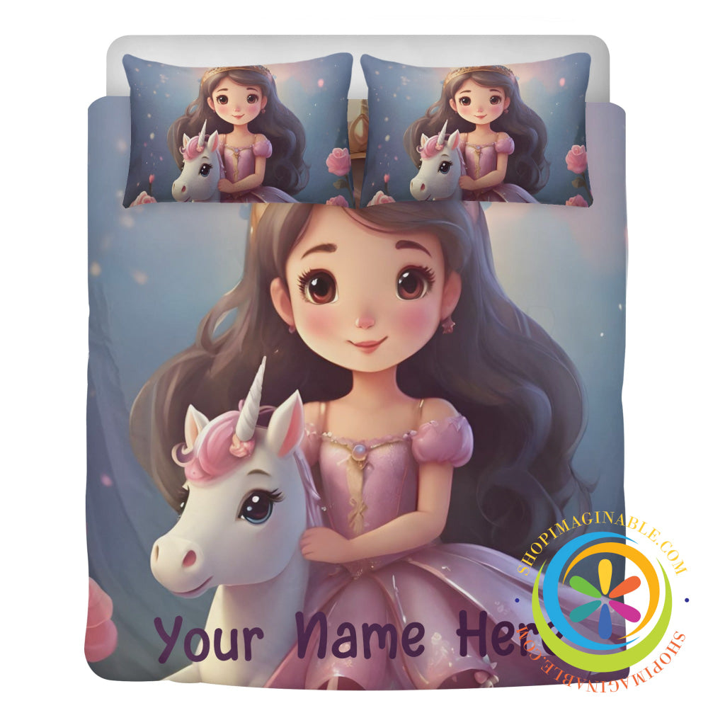 Personalized Princess Bedding Set