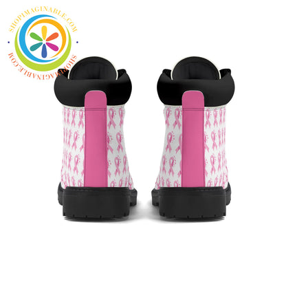 Pink Cancer Awareness Ladies Boots