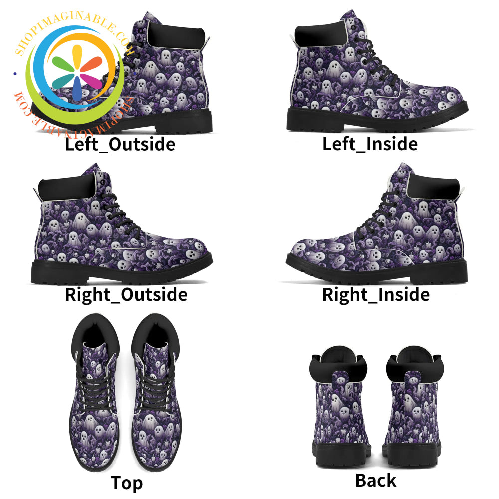 Playful Ghosts Womens Boots