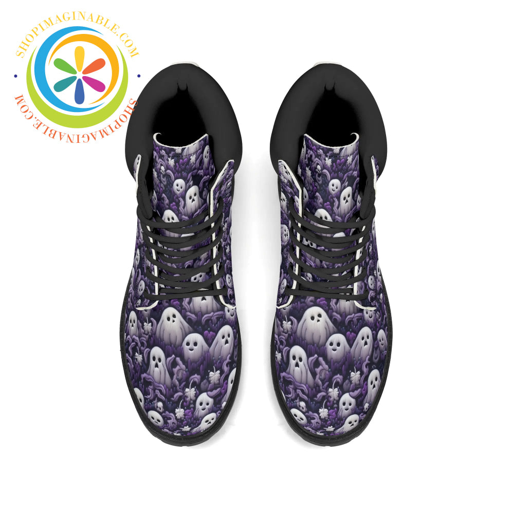 Playful Ghosts Womens Boots