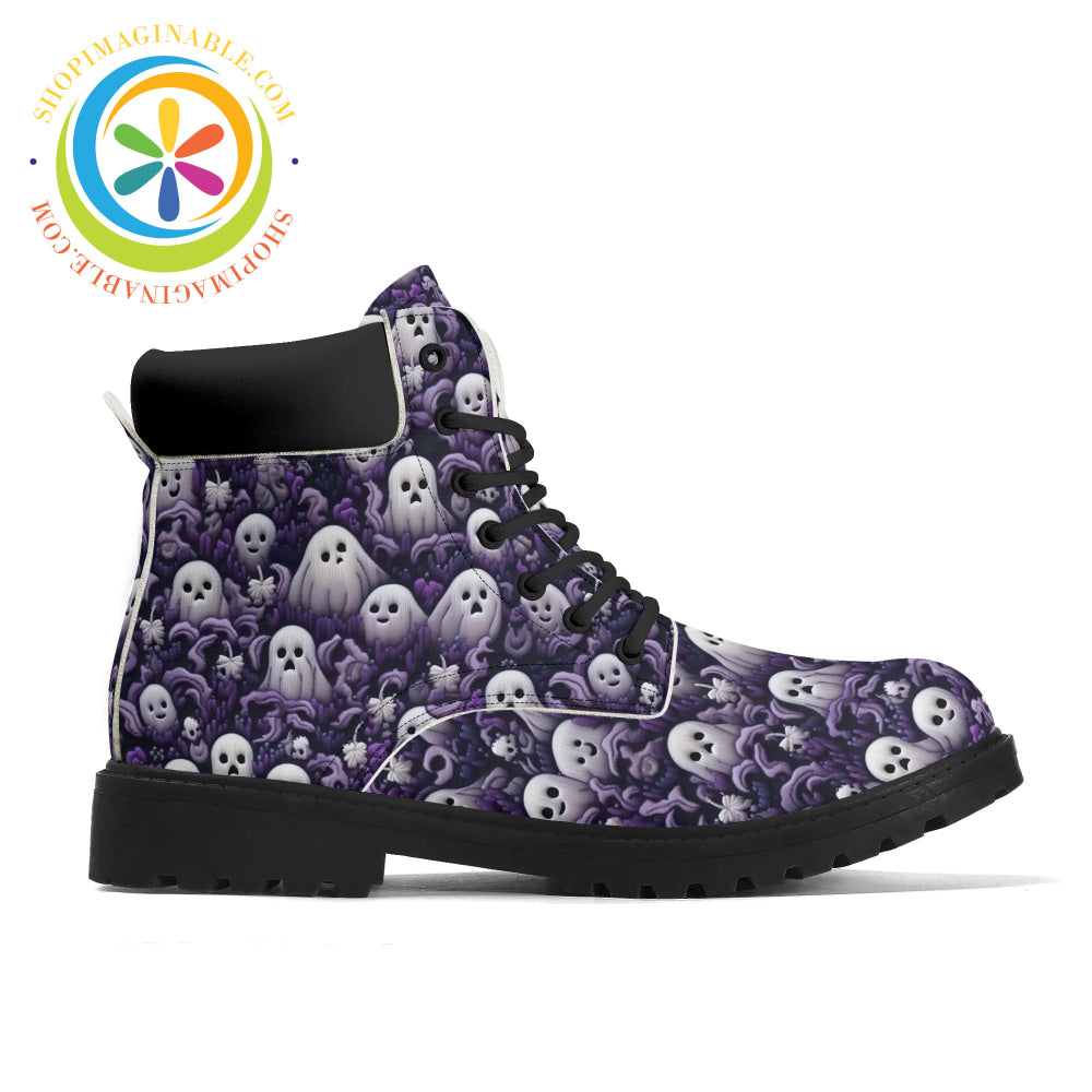 Playful Ghosts Womens Boots