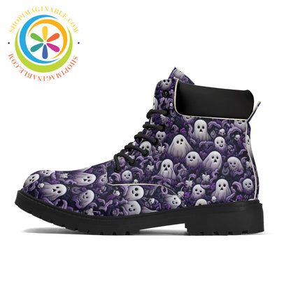 Playful Ghosts Womens Boots