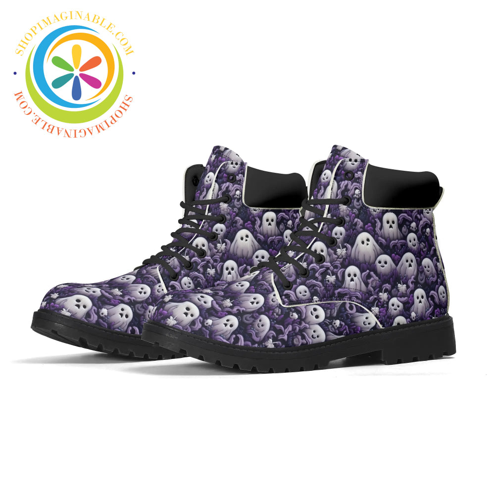 Playful Ghosts Womens Boots