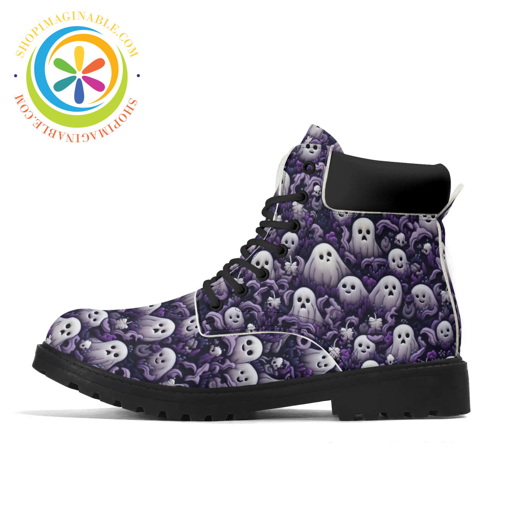 Playful Ghosts Womens Boots