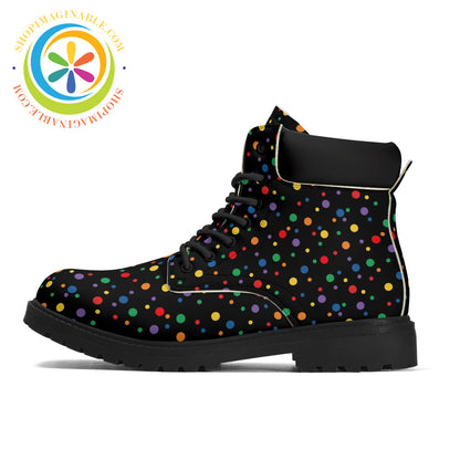 Polka Dot Confetti Ladies Boots