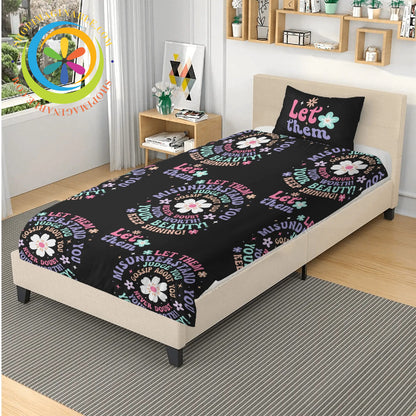 Positivity - Let Them 3 Pc Bedding Set