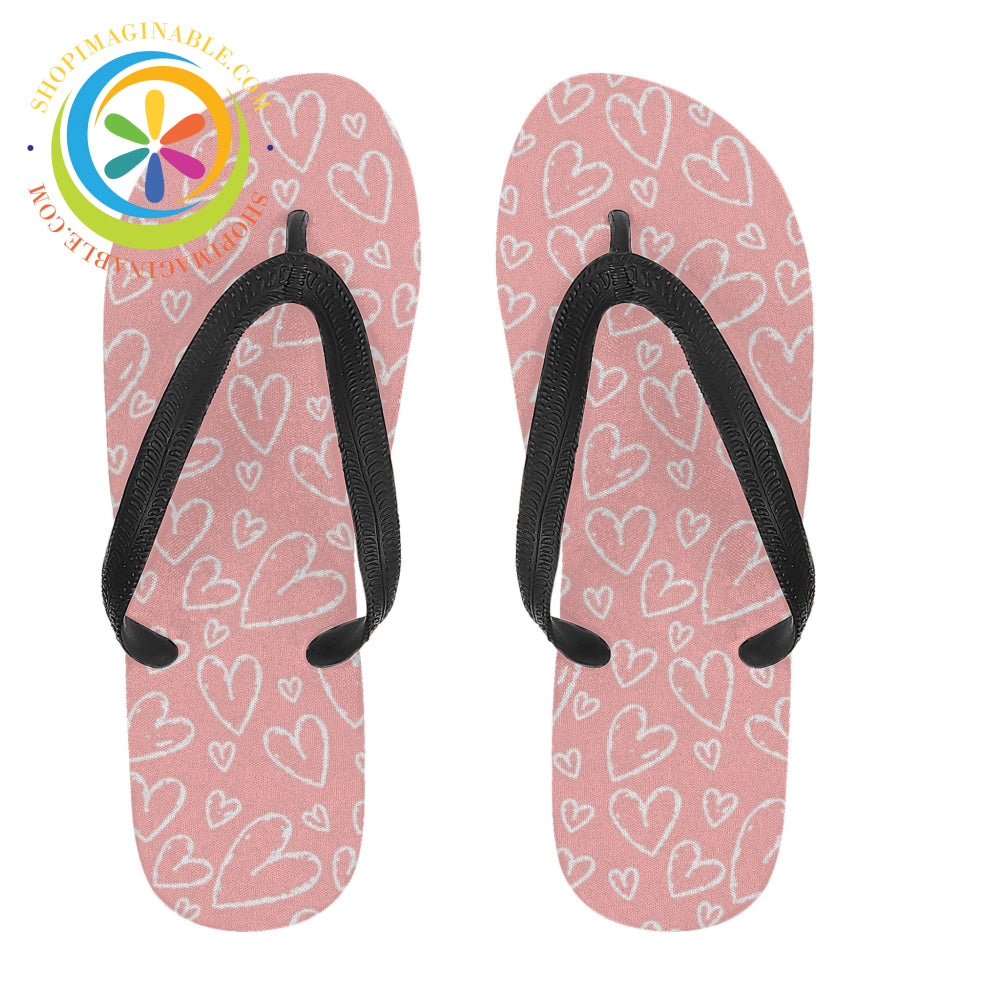 Pretty In Pink Mens & Ladies Flip-Flops