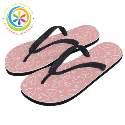 Pretty In Pink Mens & Ladies Flip-Flops