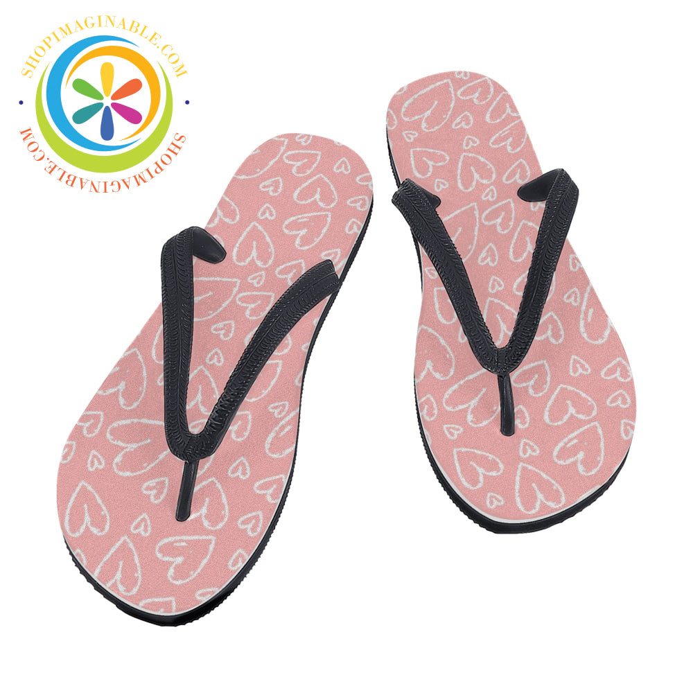 Pretty In Pink Mens & Ladies Flip-Flops