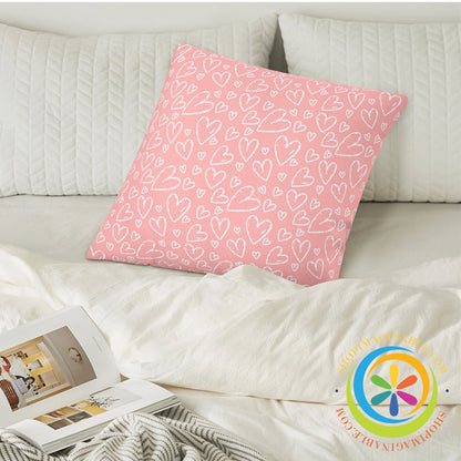 Pretty In Pink Pillow Cover