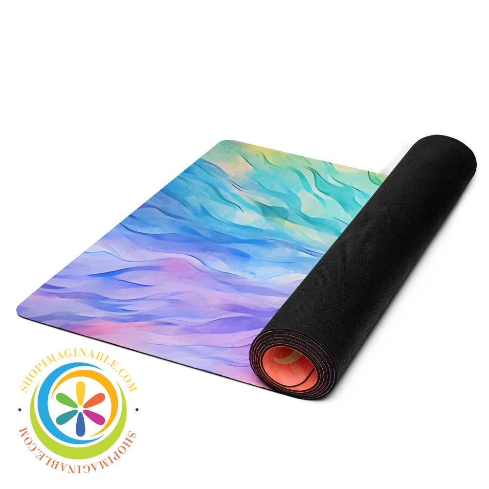 Rainbow Vibrant Magical Yoga Mat