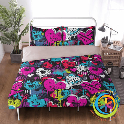 Rebel Hearts Bedding Set