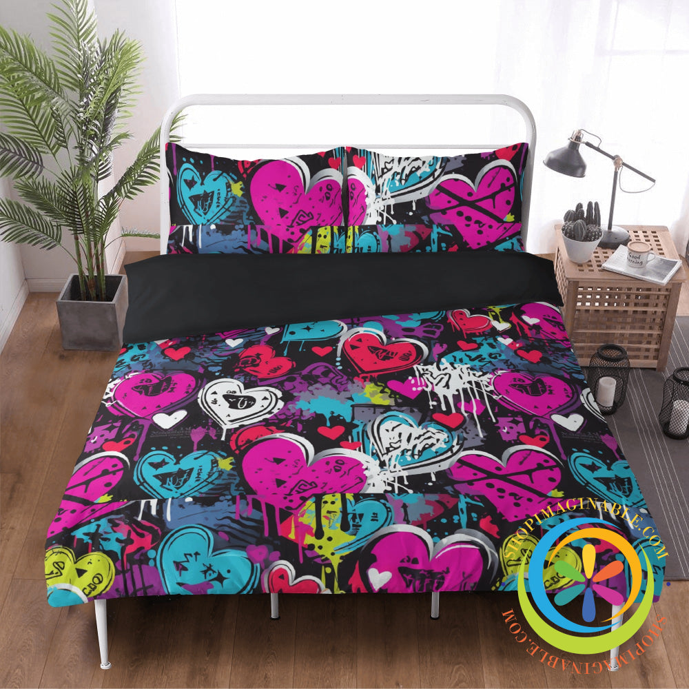 Rebel Hearts Bedding Set