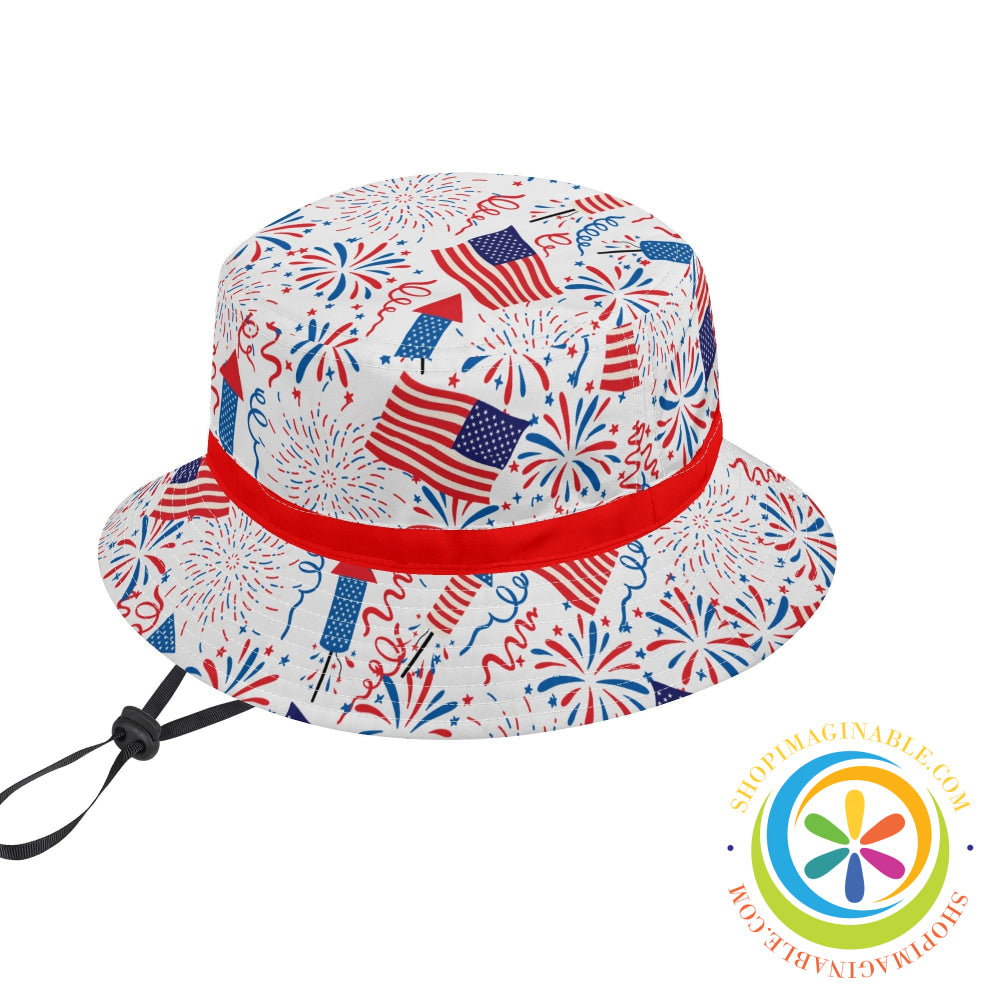 Red White & Usa! Bucket Hat