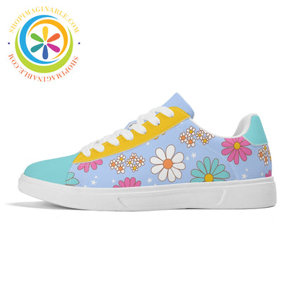 Retro 80S Daisy Skateboard Shoes