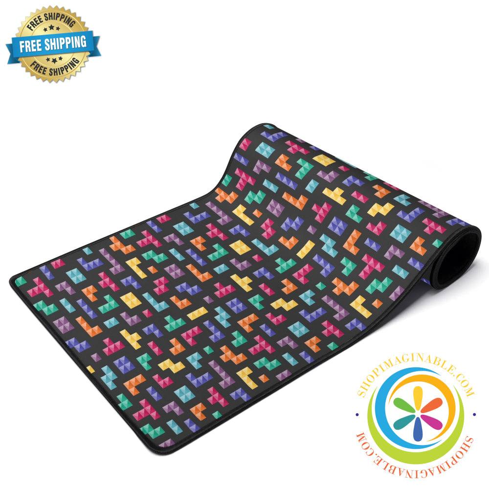 Retro Rubber Gaming Mouse Mat Pad