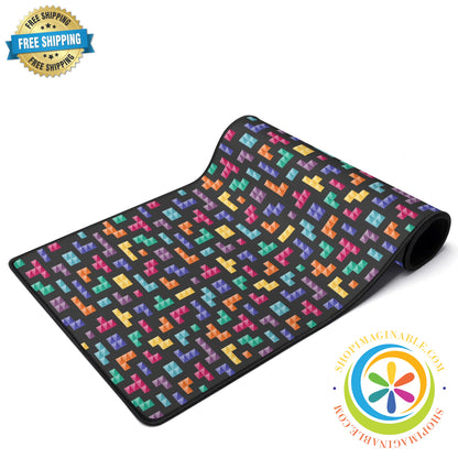 Retro Rubber Gaming Mouse Mat Pad