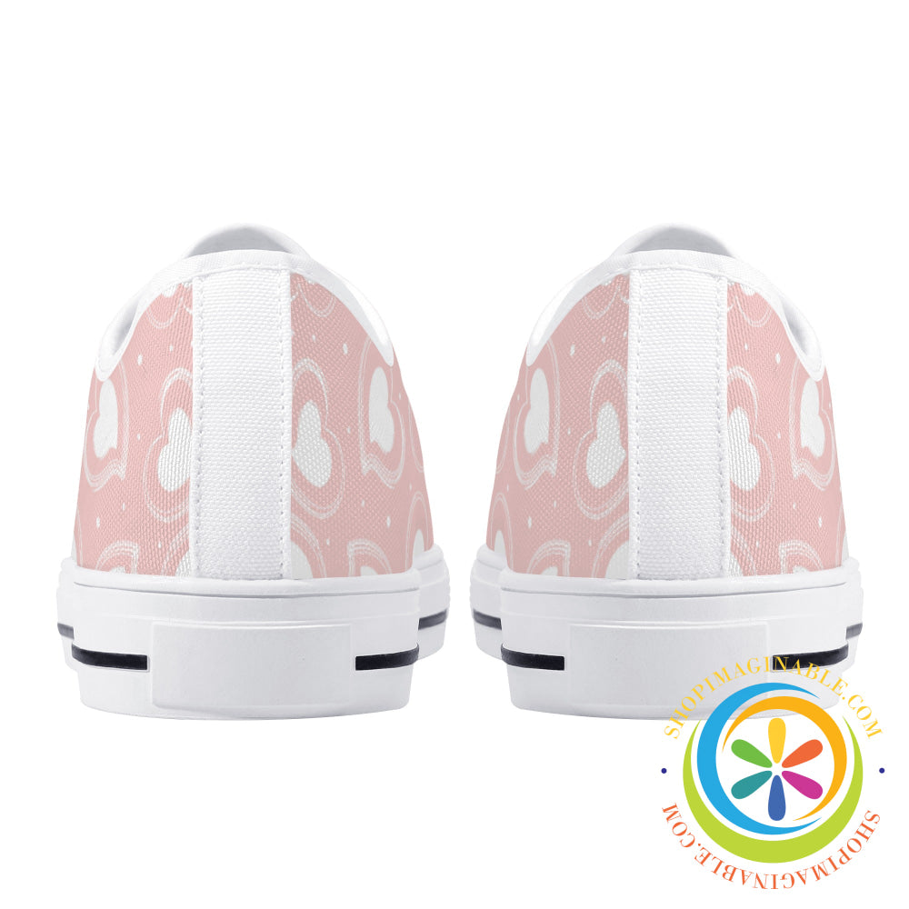 Road To My Heart Ladies Low Top Canvas Shoes