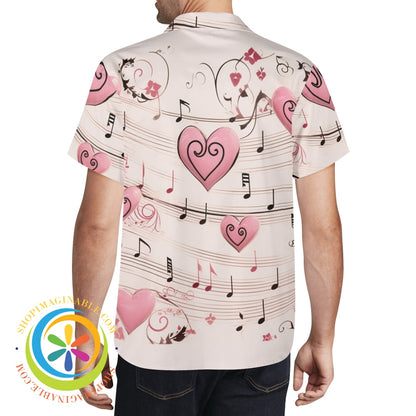 Romantic Melody Hawaiian Casual Shirt