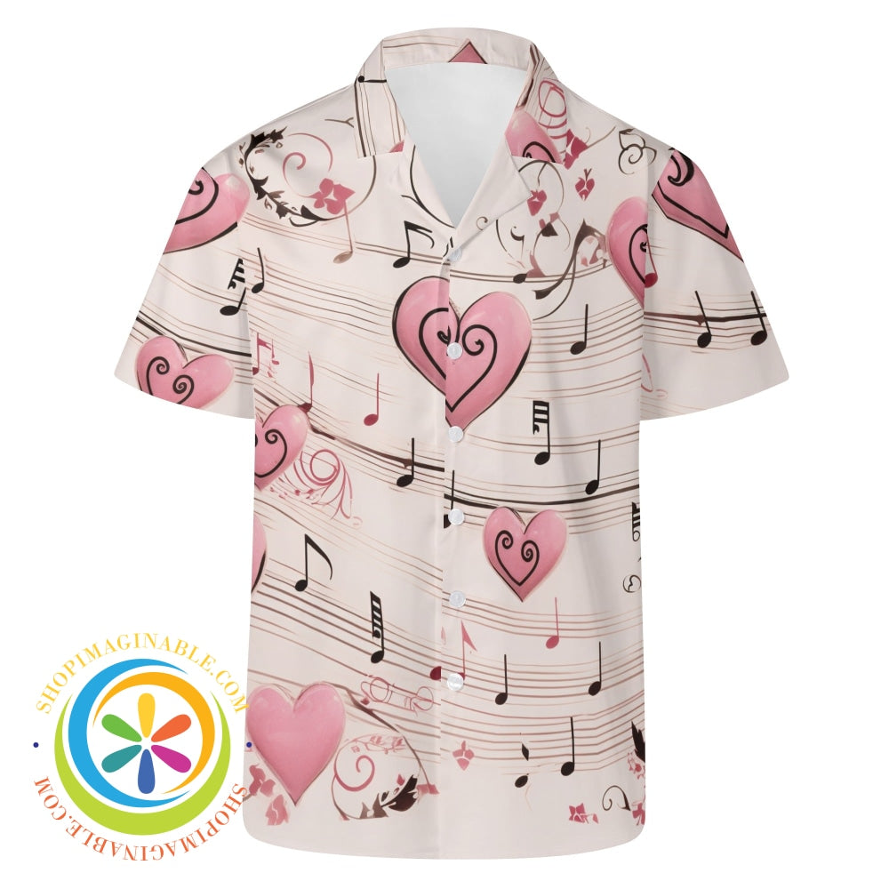 Romantic Melody Hawaiian Casual Shirt