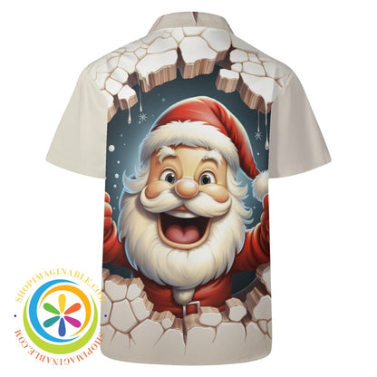 Santa All Day Christmas Hawaiian Casual Shirt-ShopImaginable.com