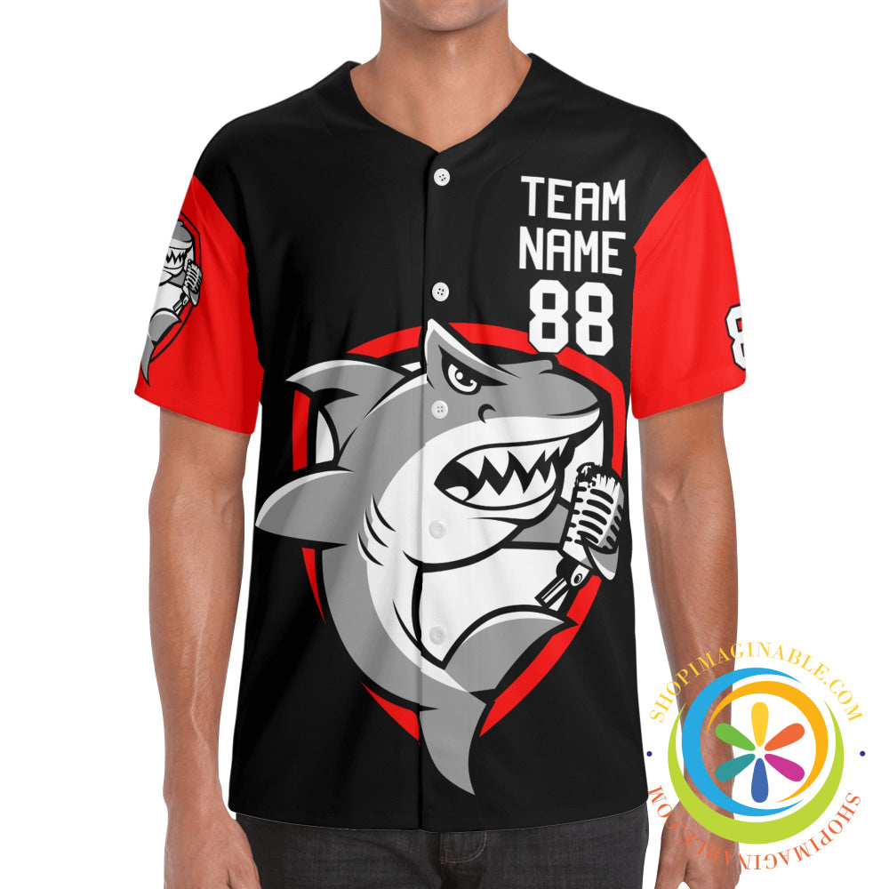 Sharks Unisex Baseball Jersey