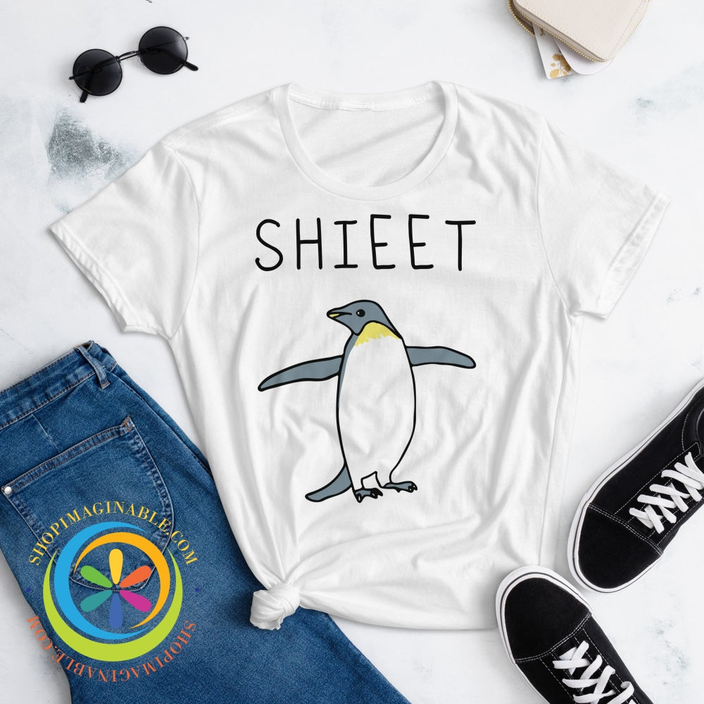 Shieet A Penguin Ladies T-Shirt Classic T-Shirt