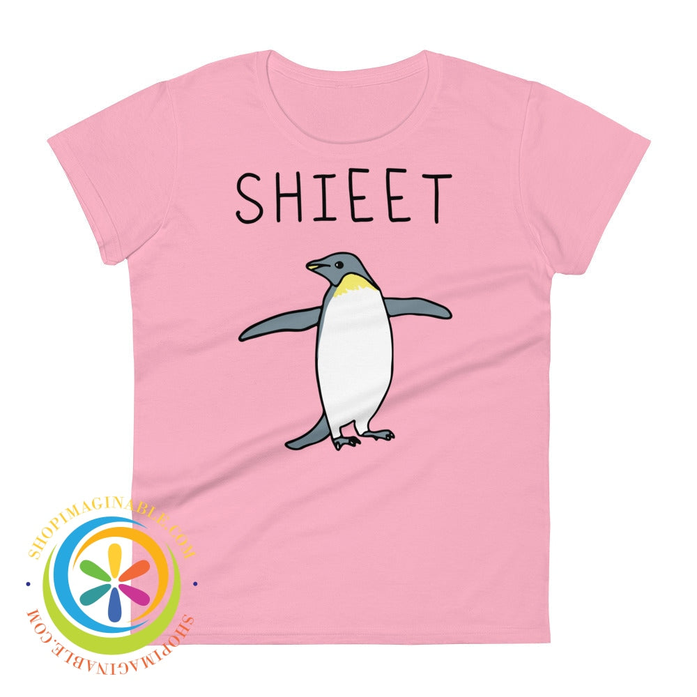 Shieet A Penguin Ladies T-Shirt Classic Charity Pink / S T-Shirt