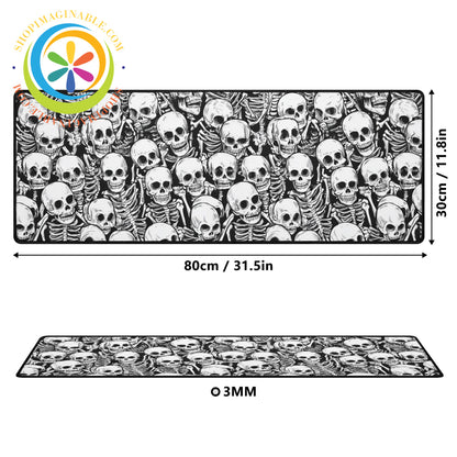 Skeleton Large Gaming Mouse Pad