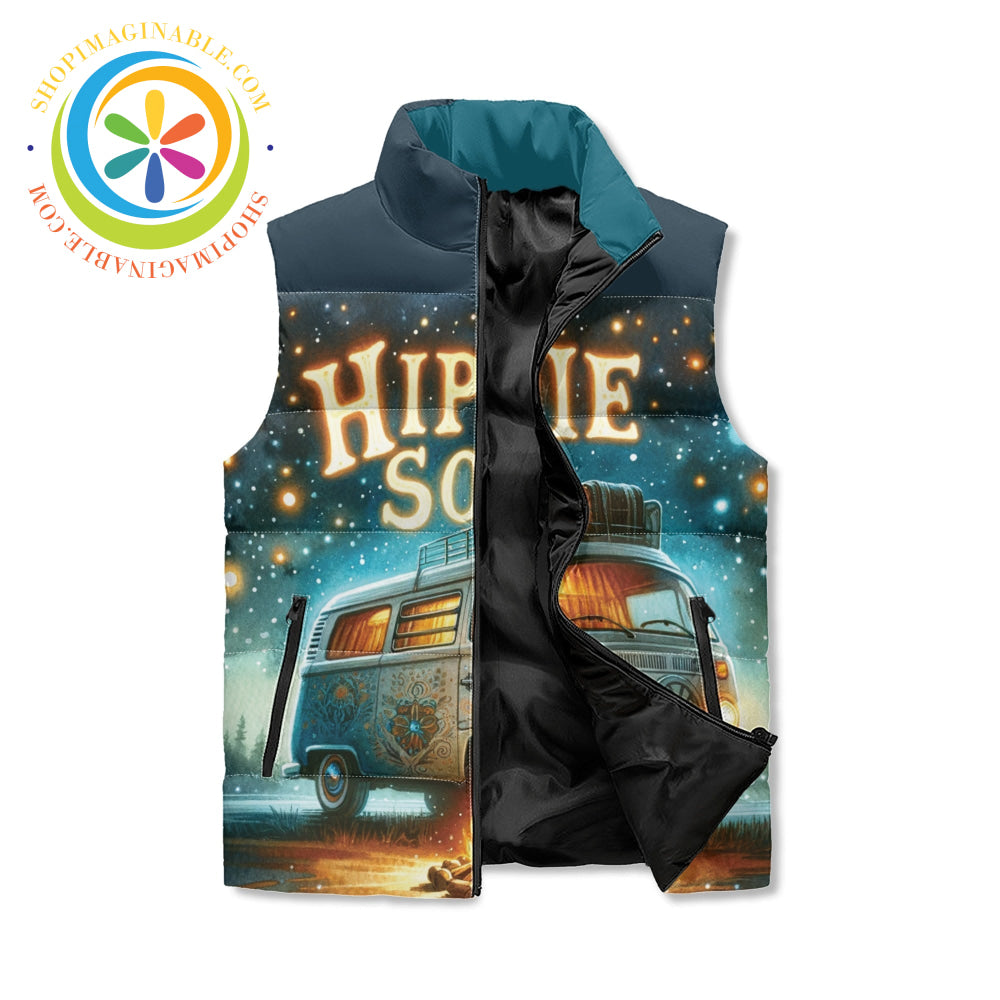 Soul Of A Hippie Puffer Vest