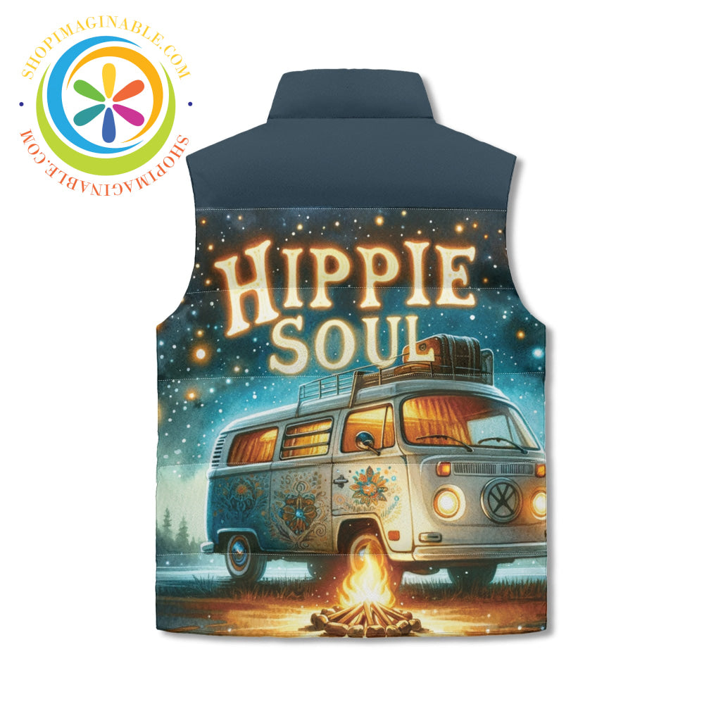 Soul Of A Hippie Puffer Vest