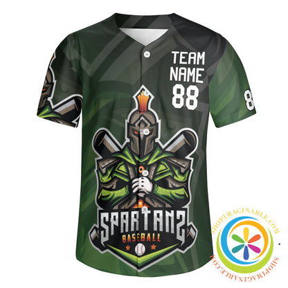 Spartans Unisex Baseball Jersey