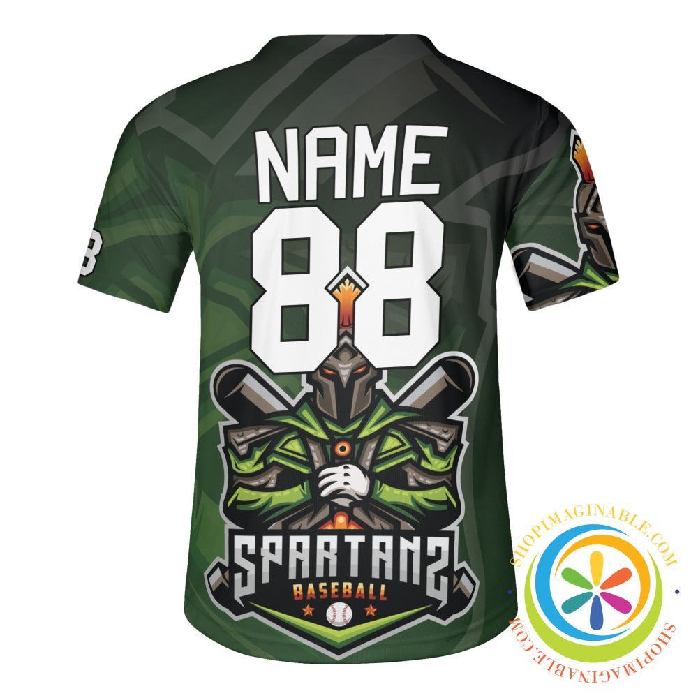 Spartans Unisex Baseball Jersey