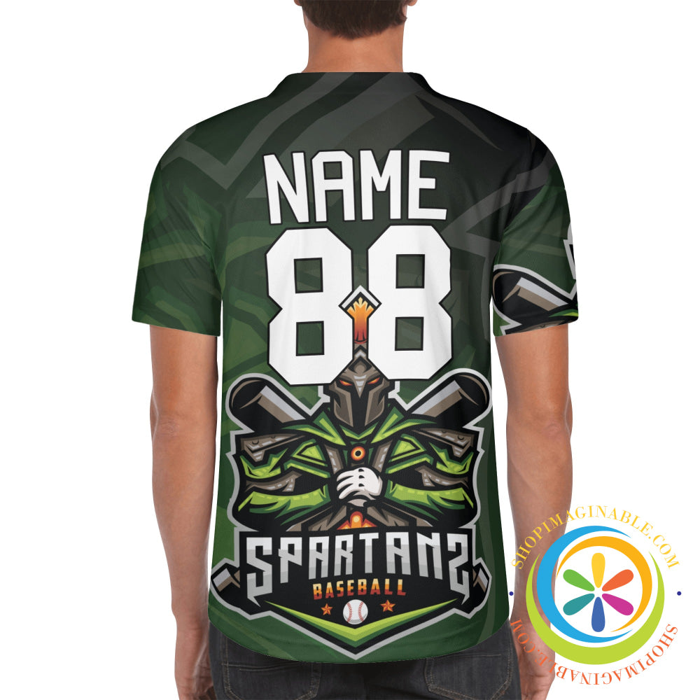 Spartans Unisex Baseball Jersey