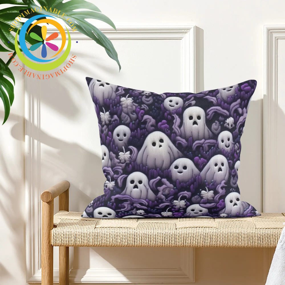 Spooky Fun Halloween Pillow Cover