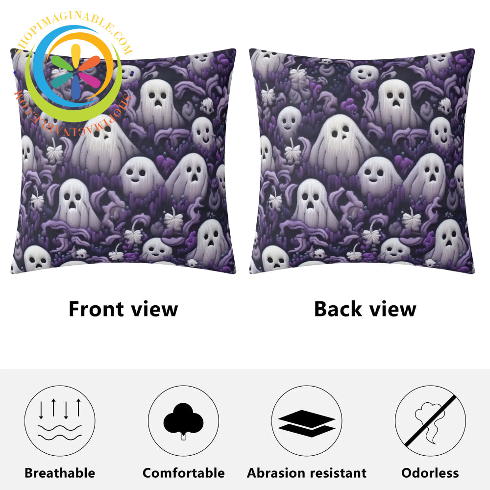 Spooky Fun Halloween Pillow Cover