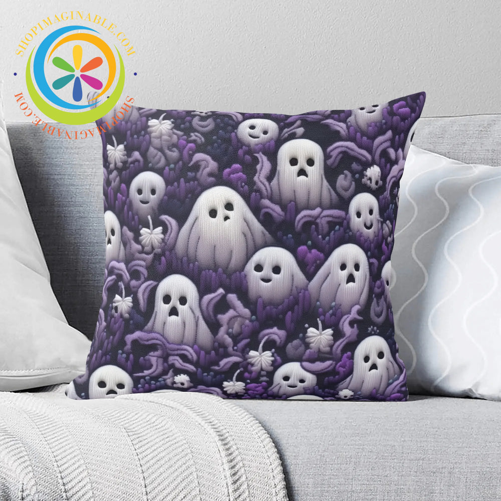 Spooky Fun Halloween Pillow Cover