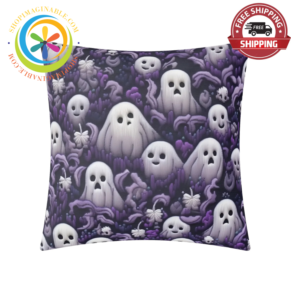 Spooky Fun Halloween Pillow Cover