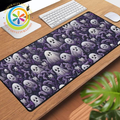 Spooky Ghosts Large Gaming Mouse Pad