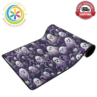 Spooky Ghosts Large Gaming Mouse Pad