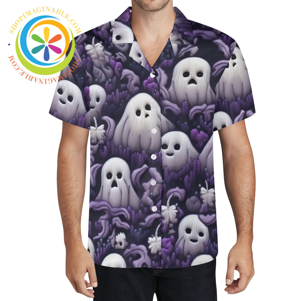 Spooky Halloween Hawaiian Casual Shirt