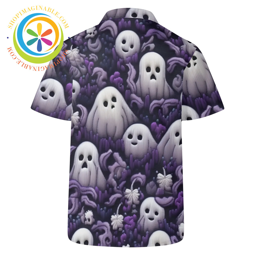 Spooky Halloween Hawaiian Casual Shirt