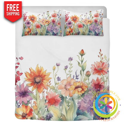 Spring Flowers Bedding Set