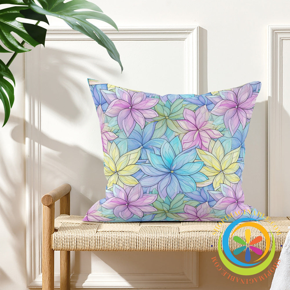 Spring Gardens Pillow Cover