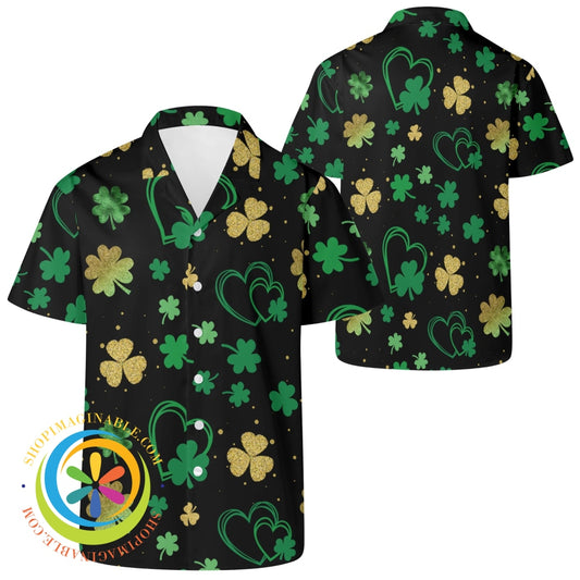 St. Patricks Day Hawaiian Casual Shirt 2Xs Hawaiian