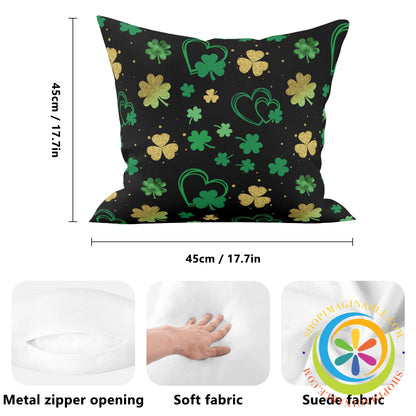 St. Patricks Day Pillow Cover Pillow Cover