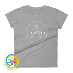 Stargate No Place Like Home Ladies T-Shirt Heather Grey / S T-Shirt
