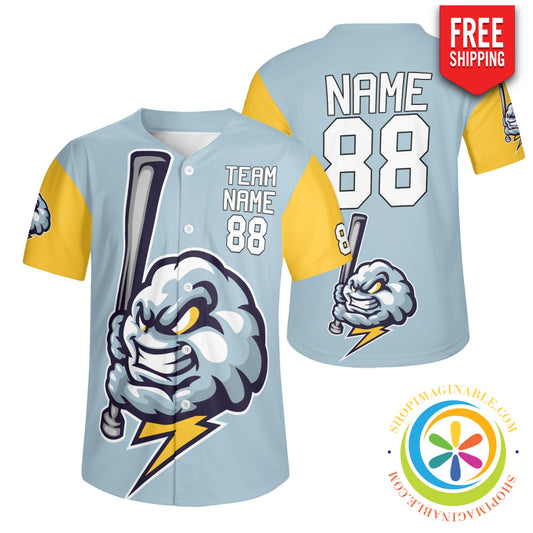 Storm Unisex Baseball Jersey-ShopImaginable.com