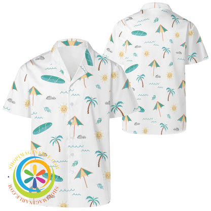 Summer Days Hawaiian Casual Shirt 2Xs
