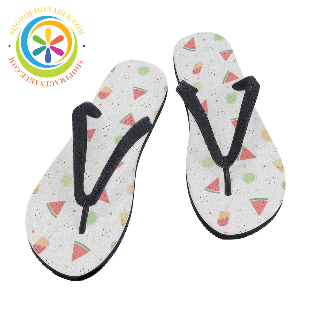 Summer Watermelon Mens & Ladies Flip - Flops